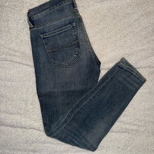 Lucky Brand Dark Blue Skinny Jeans - Charlie Capri